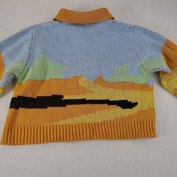 Ribbed Knit Cardigan Sweater - Picture 4 of 13